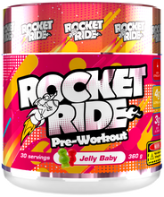 Load image into Gallery viewer, RocketRide Pre-Workout 360g